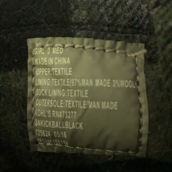 Girls Sonoma black ankle booties - Picture 7 of 8